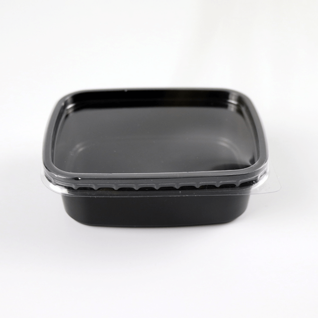 Boîte de collation en plastique jetable d'emballage alimentaire 250 ml