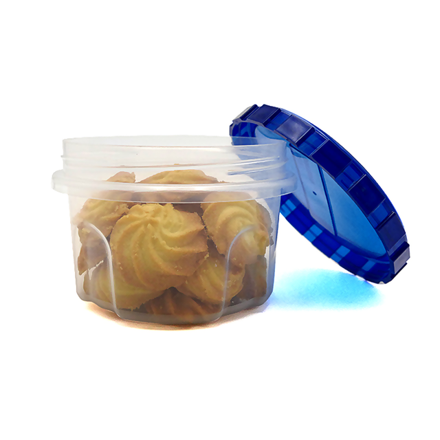 Récipient alimentaire en plastique réutilisable, micro-ondable par injection de 16 oz, sans fuite