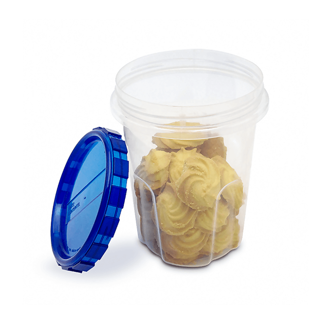 Récipient de stockage de nourriture en plastique de couvercle de torsion du coffre-fort 32oz de lave-vaisselle hermétique de couleur faite sur commande