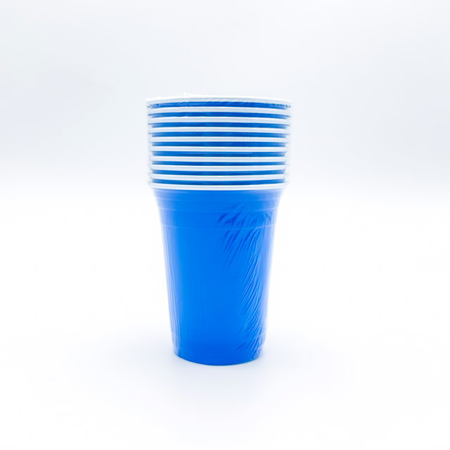 Tasses à boire en plastique jetables colorées PP 16 oz