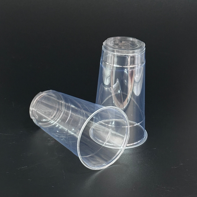 Les tasses faites sur commande de l'ANIMAL FAMILIER 32oz dégagent les tasses à boire en plastique jetables pour la boisson froide